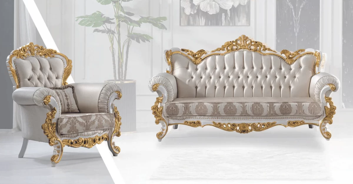 Ada Luxury Classic Sofa Set Avant garde 11