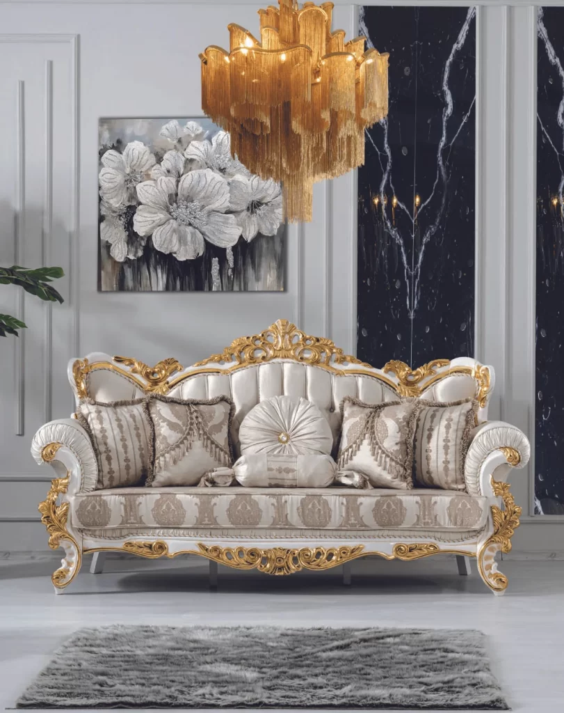 Ada Luxury Classic Sofa Set Avant garde 6