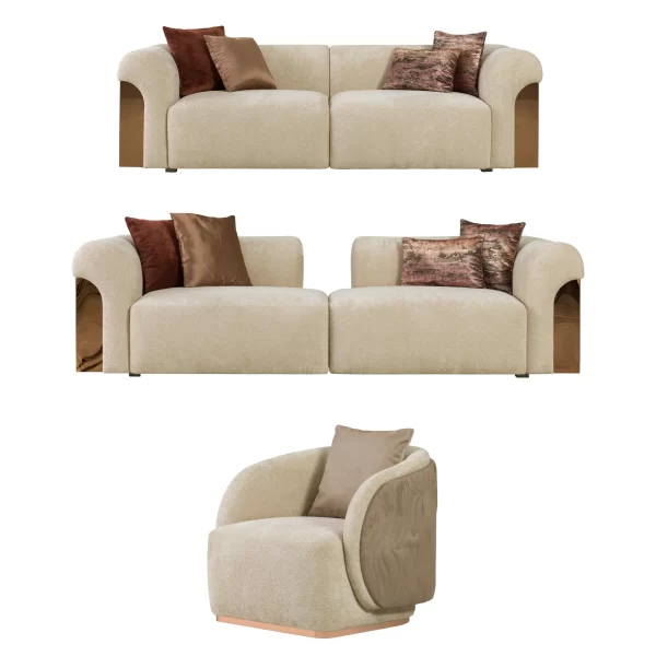 Aerro Sofa Set Premium Living Room Furniture SofaTurkey