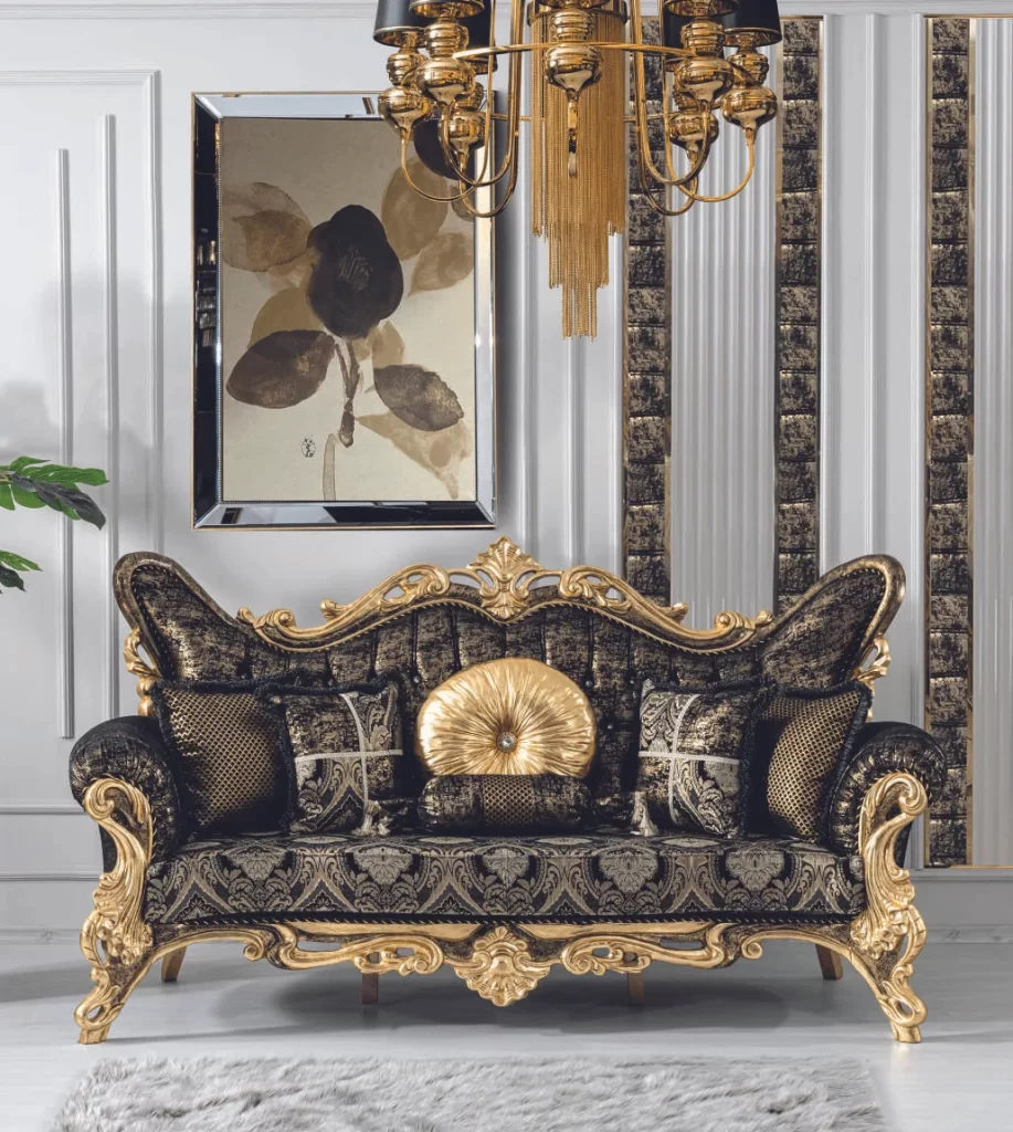 Agah Luxury Classic Sofa Set Avantgarde 6