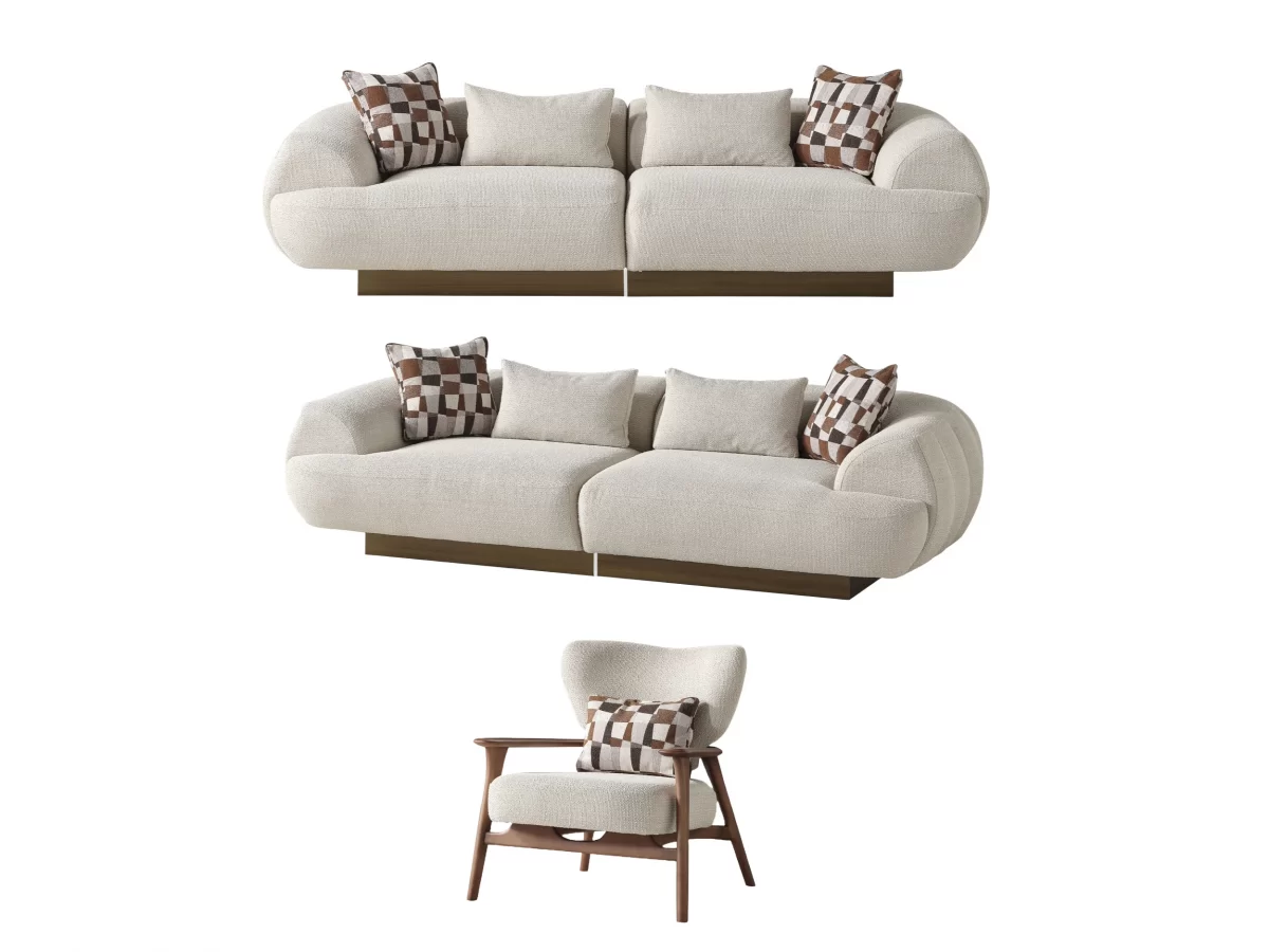 Alisa Sofa Set SofaTurkey