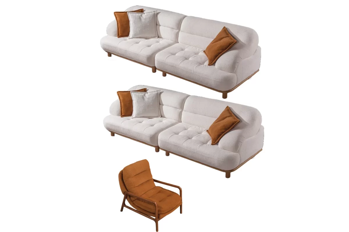 Aquas Sofa Set SofaTurkey