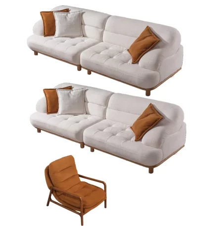 Aquas Sofa Set SofaTurkey