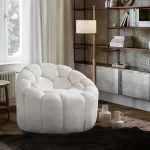 Baloon teddy armchair white sofaturkey 2