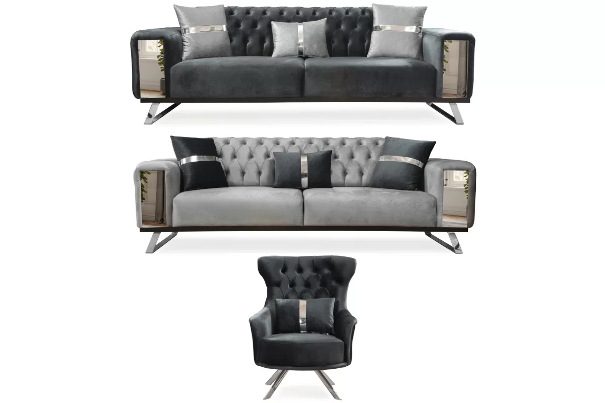 Berry Sofa Set 3 3 1 Luxury Design 11