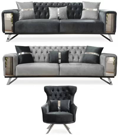 Berry Sofa Set 3 3 1 Luxury Design 11