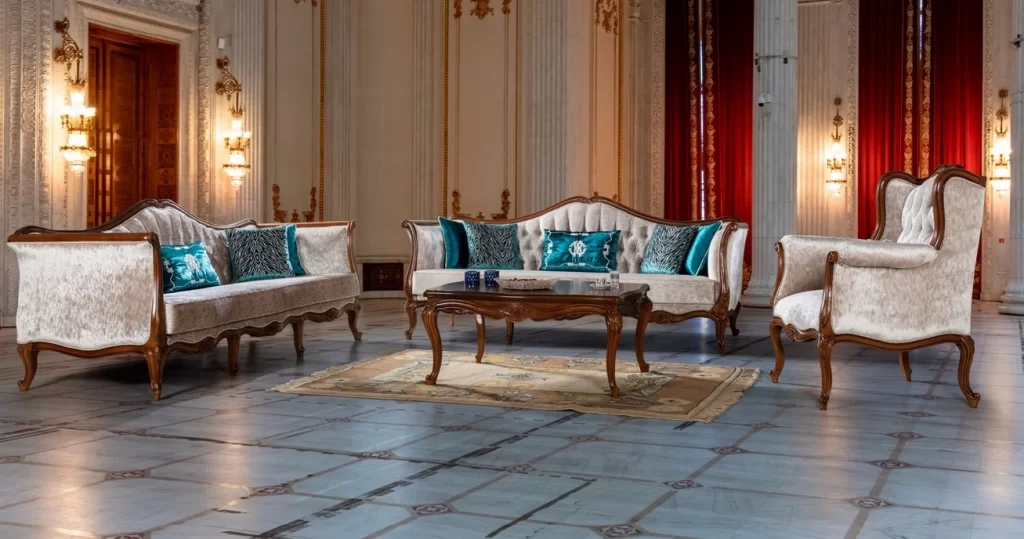 Bursa Luxury Classic Sofa Set Avantgarde 3 3 1 3