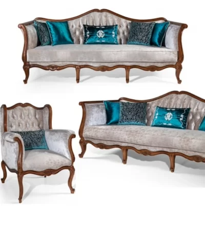 Bursa Luxury Classic Sofa Set Avantgarde 3 3 1