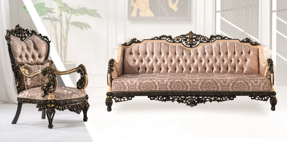 Casso Luxury Classic Sofa Set Avantgarde 8