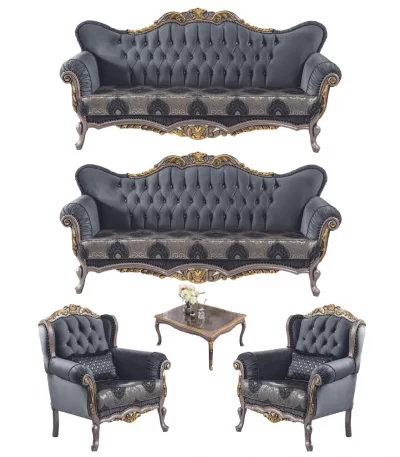 Efsun Luxury Classic Sofa Set