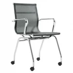 Eva Beta Office Meeting Chair With Wheels 2