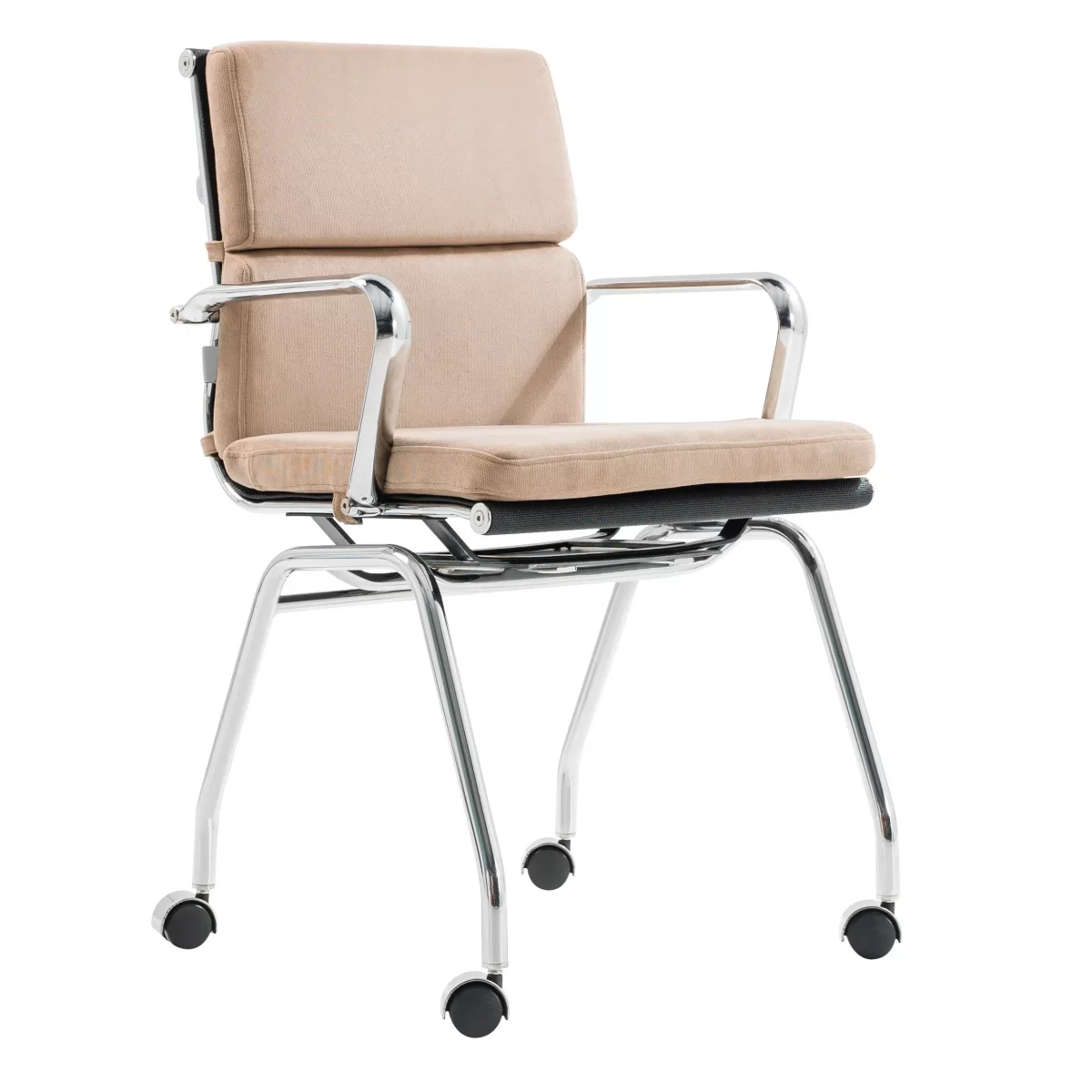 Eva Omega Office Meeting Chair With Wheels 2