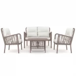 Galio Lounge Set Outdoor for balcony garden 2