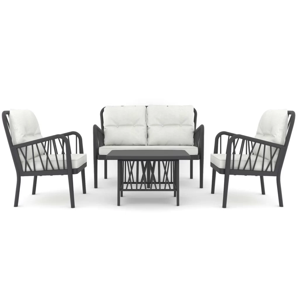 Galio Lounge Set Outdoor for balcony garden 3