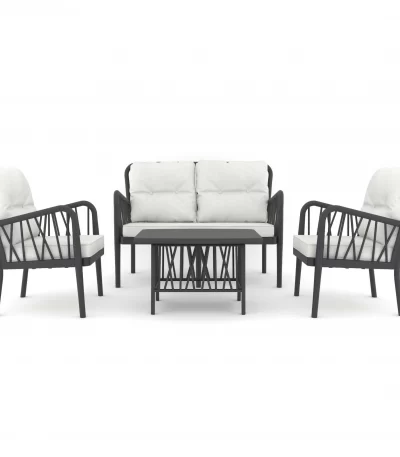 Galio Lounge Set Outdoor for balcony garden 3