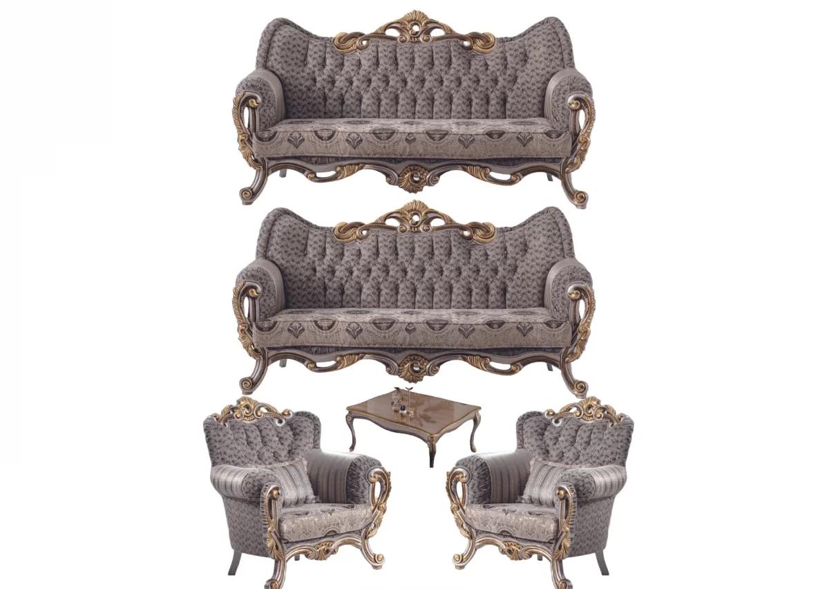 Gaye Luxury Classic Sofa Set