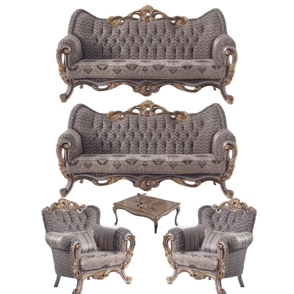 Gaye Luxury Classic Sofa Set