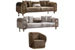 Heidi Sofa Set 3 3 1 Luxury 15