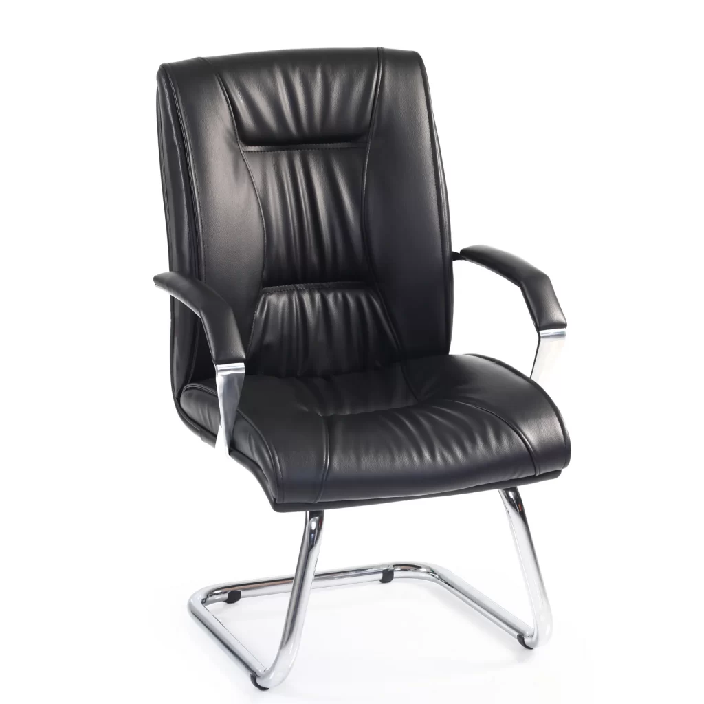 Honor Office Waiting Chair Leather Modern 2