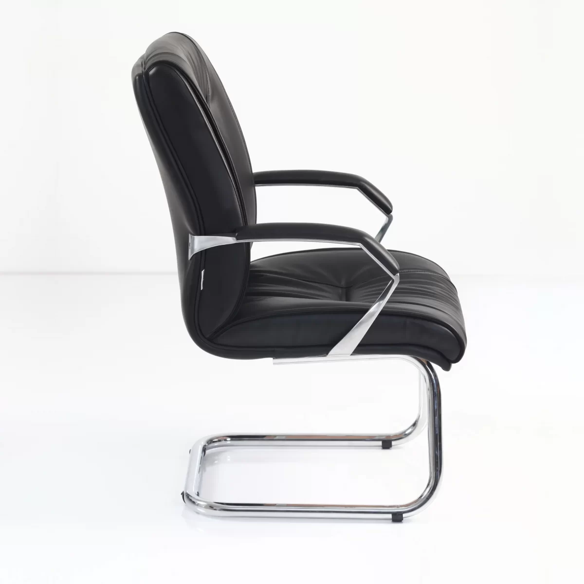 Honor Office Waiting Chair Leather Modern 3