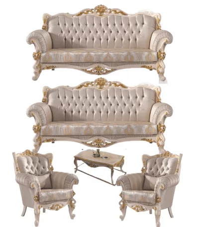 Kuars Luxury Classic Sofa Set Avantgarde