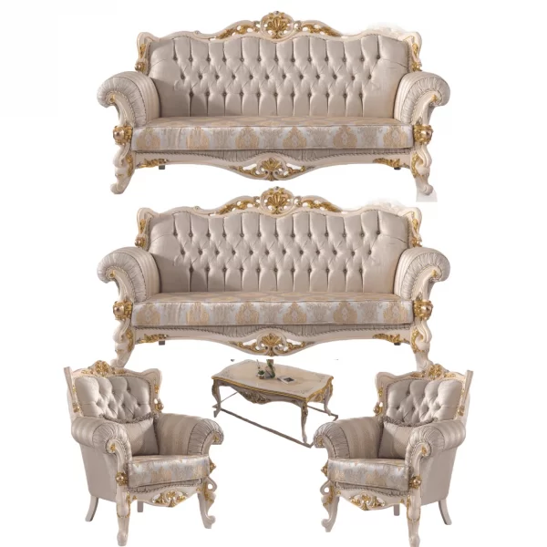 Kuars Luxury Classic Sofa Set Avantgarde