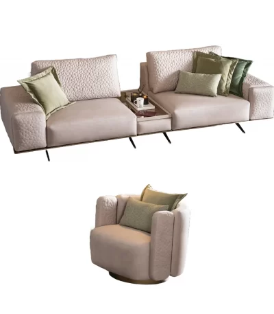 Leisa Sofa Set Luxury Seating Group SofaTurkey