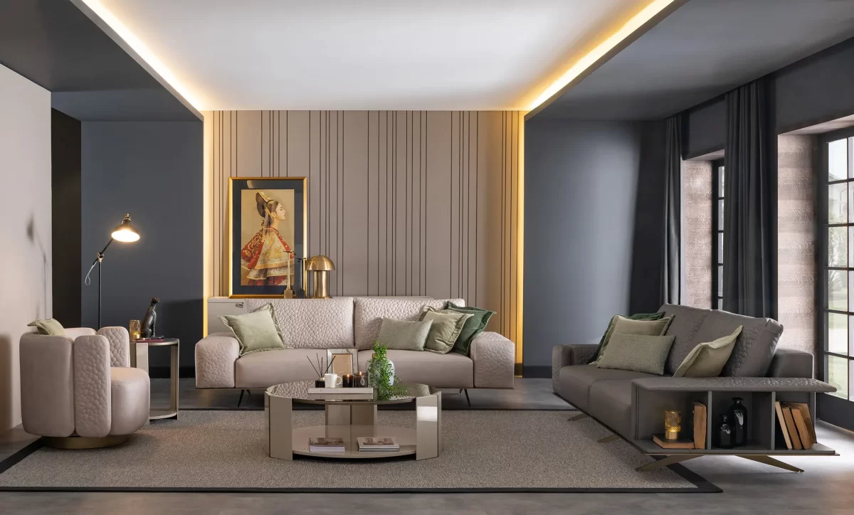 Leisa Sofa Set Luxury Seating Groups Turkey