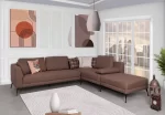 Lesa Corner Sofa With Ottoman 11