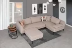 Lesa Corner Sofa With Ottoman 14