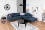 Lesa Corner Sofa With Ottoman