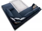 Lesa Corner Sofa With Ottoman 17