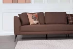 Lesa Corner Sofa With Ottoman 6