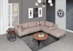 Lesa Corner Sofa With Ottoman 7