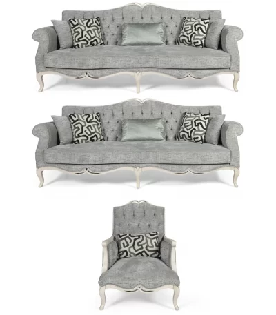 Lilium Luxury Classic Sofa Set Avangarde 3 3 1 Sofa Turkey 14