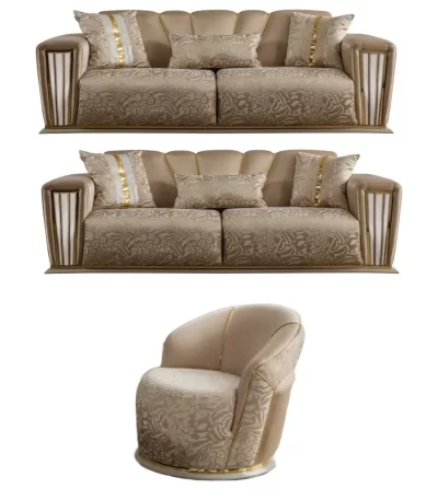 Luxory Sofa Set 3 3 1 SofaTurkey 2