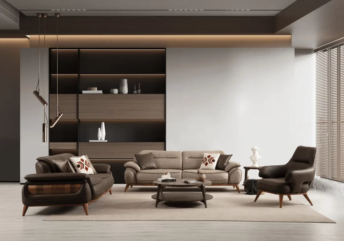 Mara Sofa Set Turkish Living Room Furniture 3