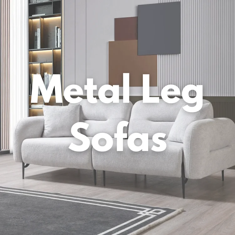 Metal Leg Sofas Category