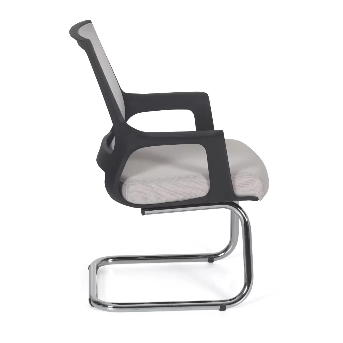 Mica Ch Office Waiting Chair Chromage Legs scaled