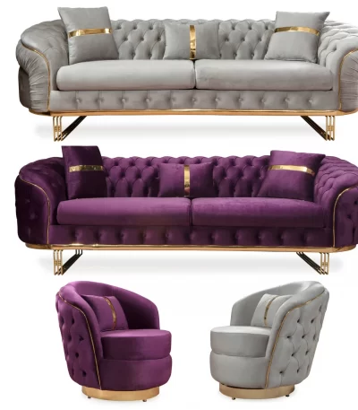 Mileny Sofa Set 3 3 1 1 Luxury Design 15