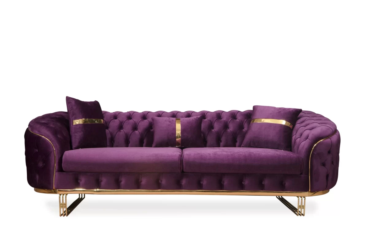Mileny Sofa Set 3 3 1 1 Luxury Design 4