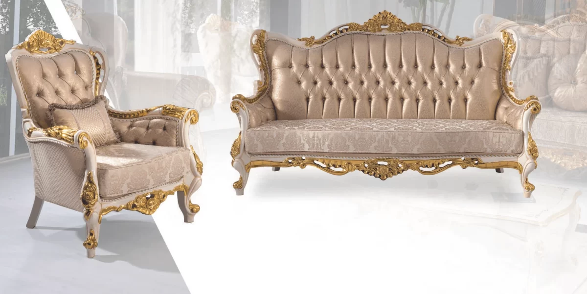 Mona Luxury Classic Sofa Set Avantgarde 10