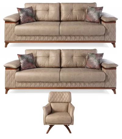 Montreal Sofa Set Special Design Functional Couch Set 1