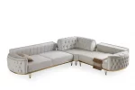 Pascal Corner Sofa Premium Chester Style Corner Sofas 11