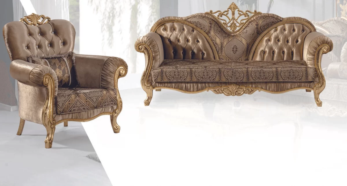 Pasha Luxury Classic Sofa Set Avantgarde 11