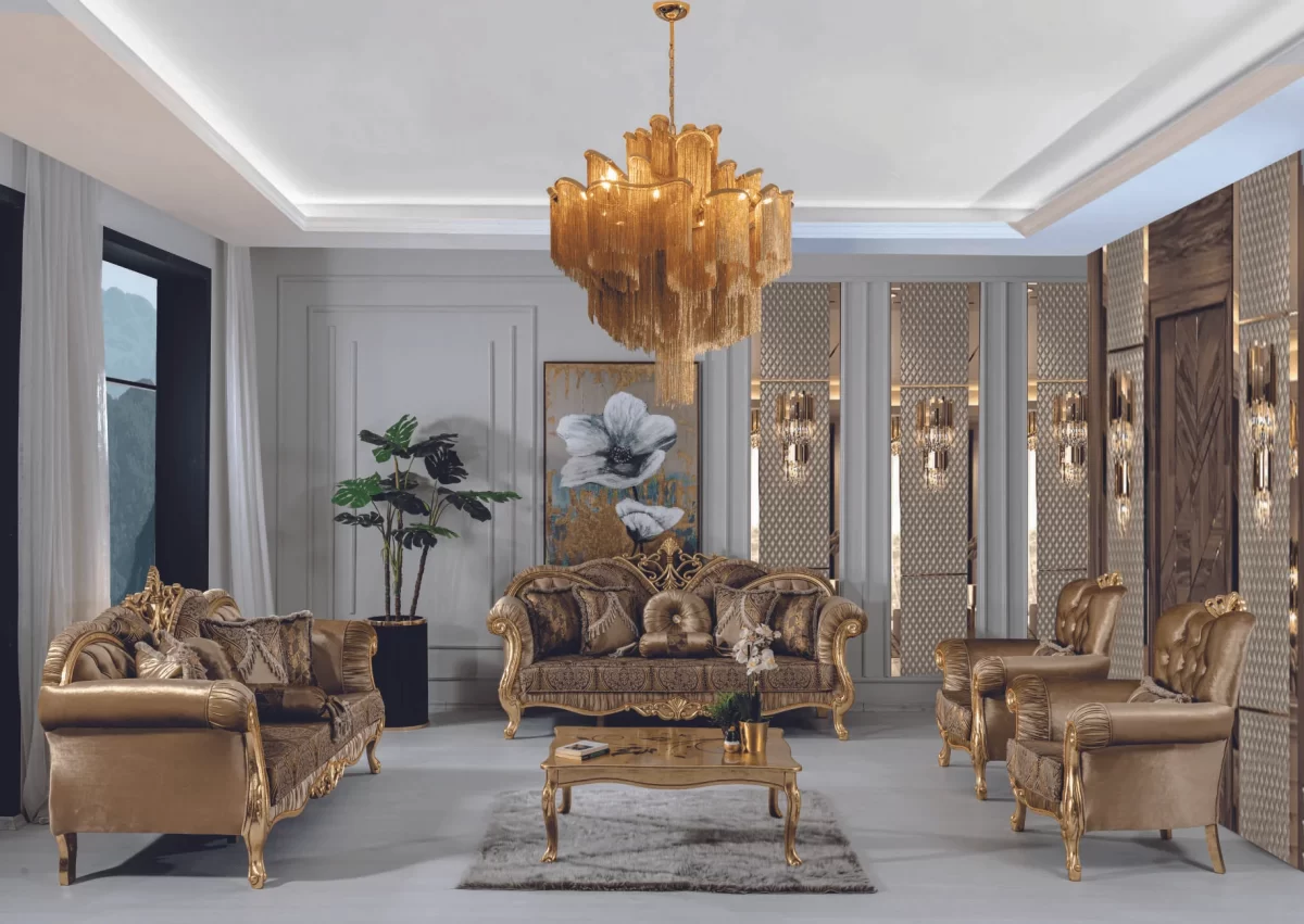Pasha Luxury Classic Sofa Set Avantgarde 4