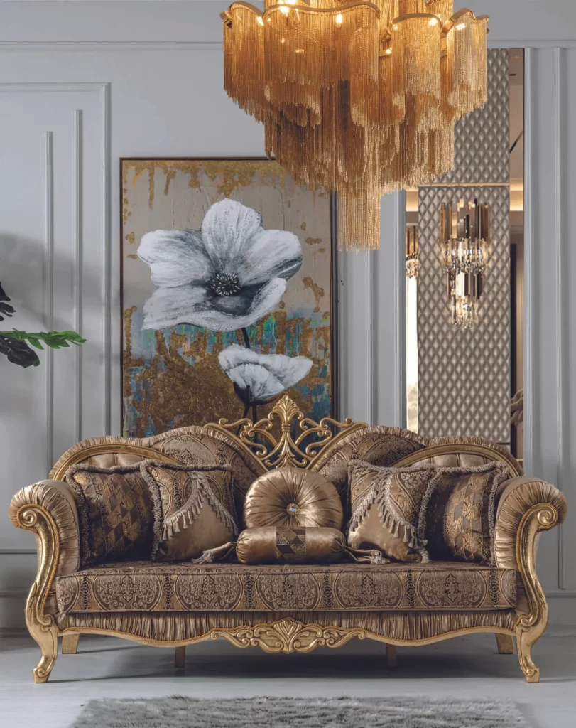 Pasha Luxury Classic Sofa Set Avantgarde 6