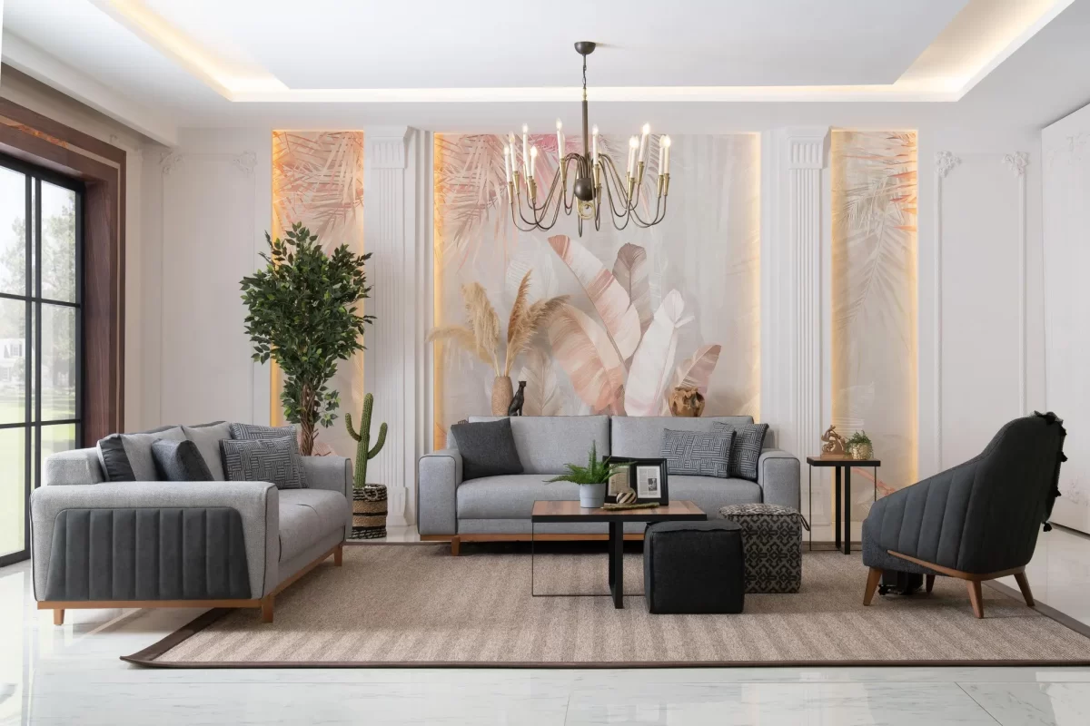 Pica Sofa Set Premium Turkish Living Room Furniture Seating Groups 5