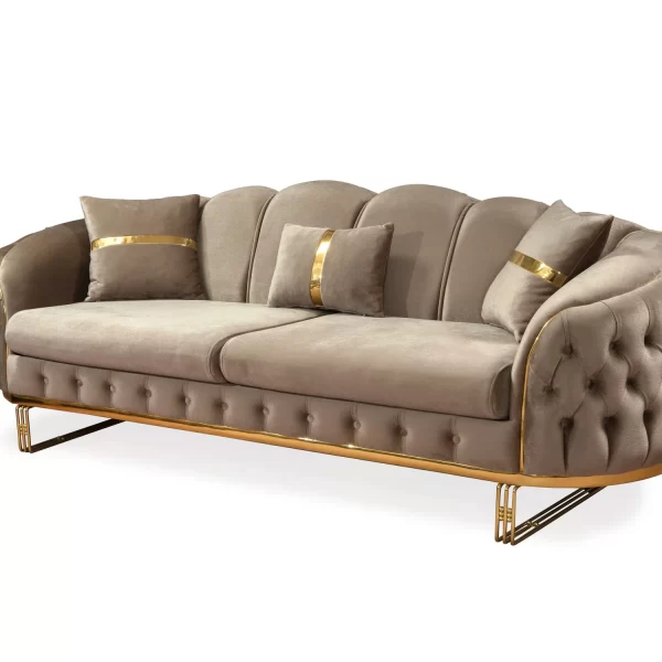 Presley Sofa Set 3 3 1 Luxury Design 6