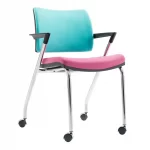 Regar Office Meeting Chair With Wheels 2